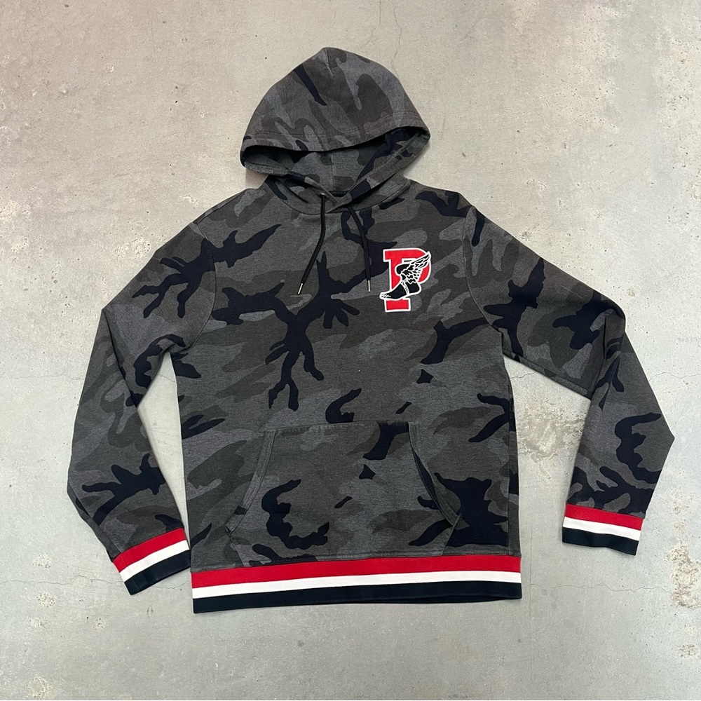 Polo Ralph Lauren retro grey camo P wing Hoodie size S